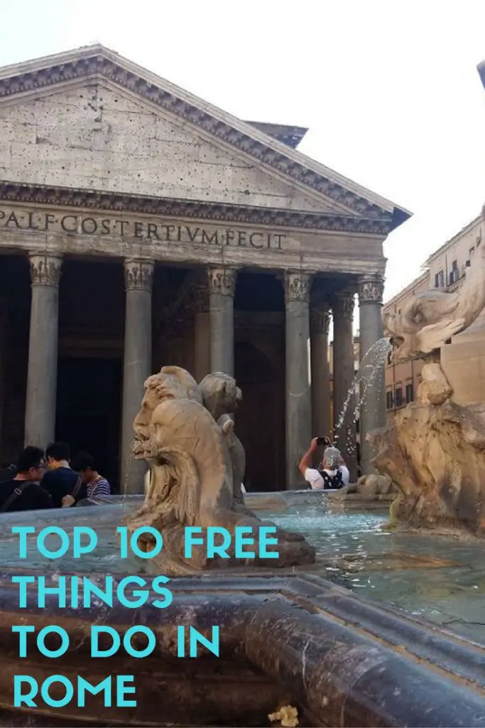 TOP 10 FREE THINGS TO DO IN ROME