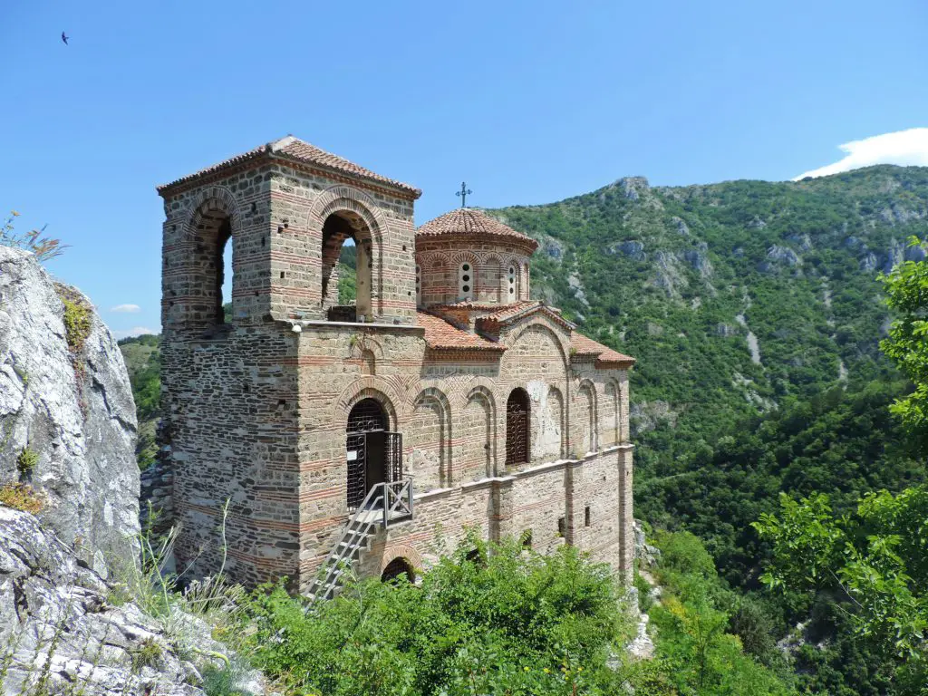 Asen's fortress in Rhodopes Mountains, Bulgaria