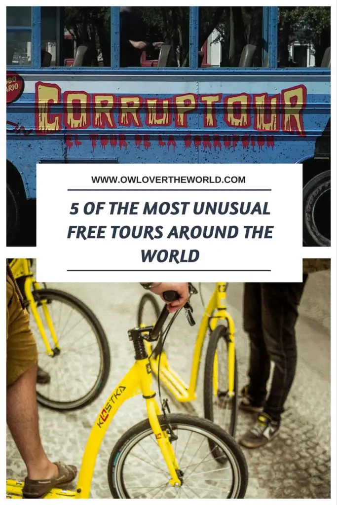 unusual free tours from around the world