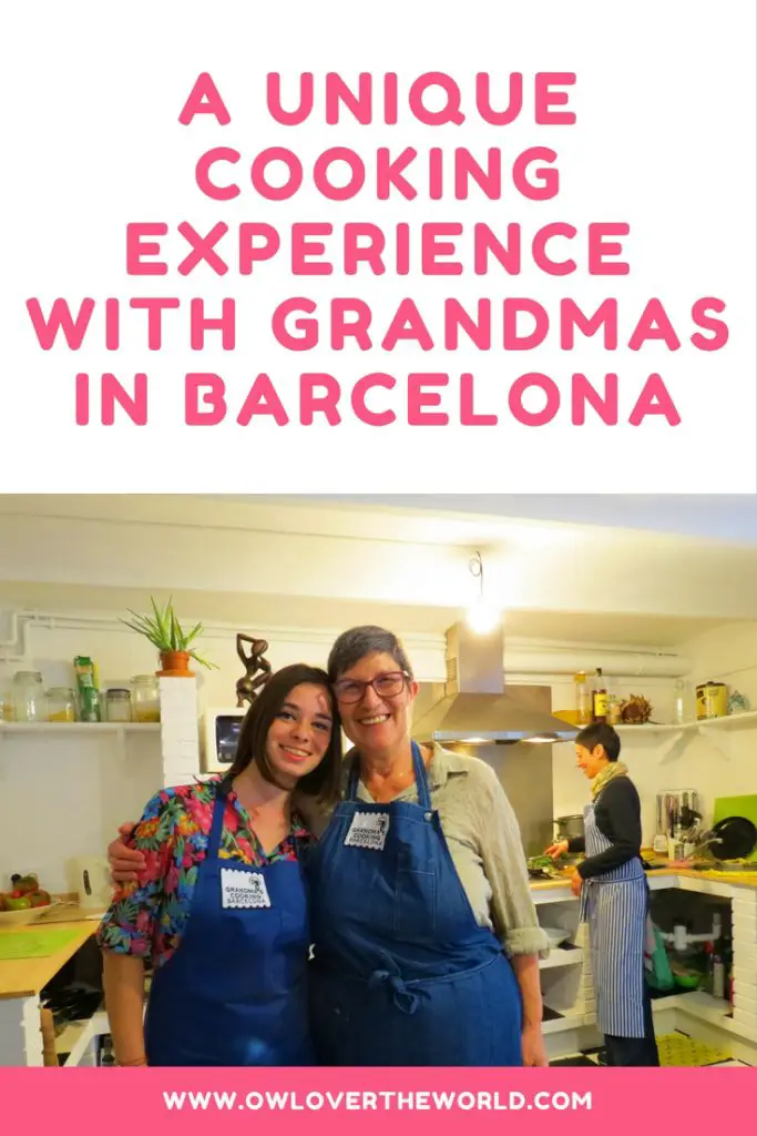 unique cooking experience with gradnmas in barcelona