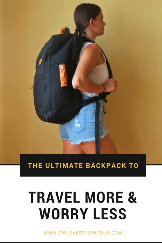 ultimate travel more worry less backpack standard luggage
