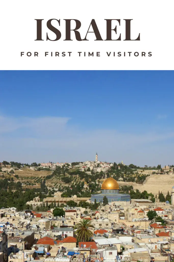 israel for first time visitors