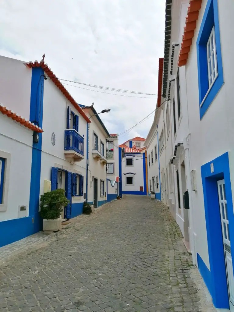 Ericeira's old town streets