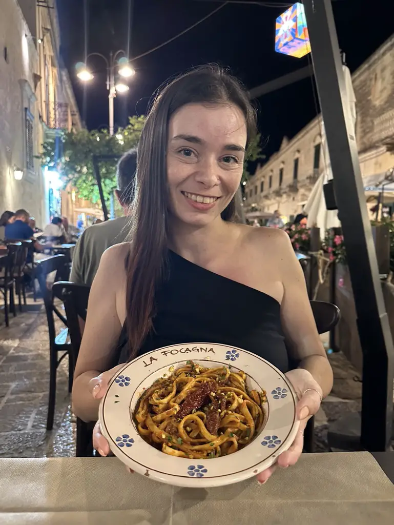 the food of matera, italy